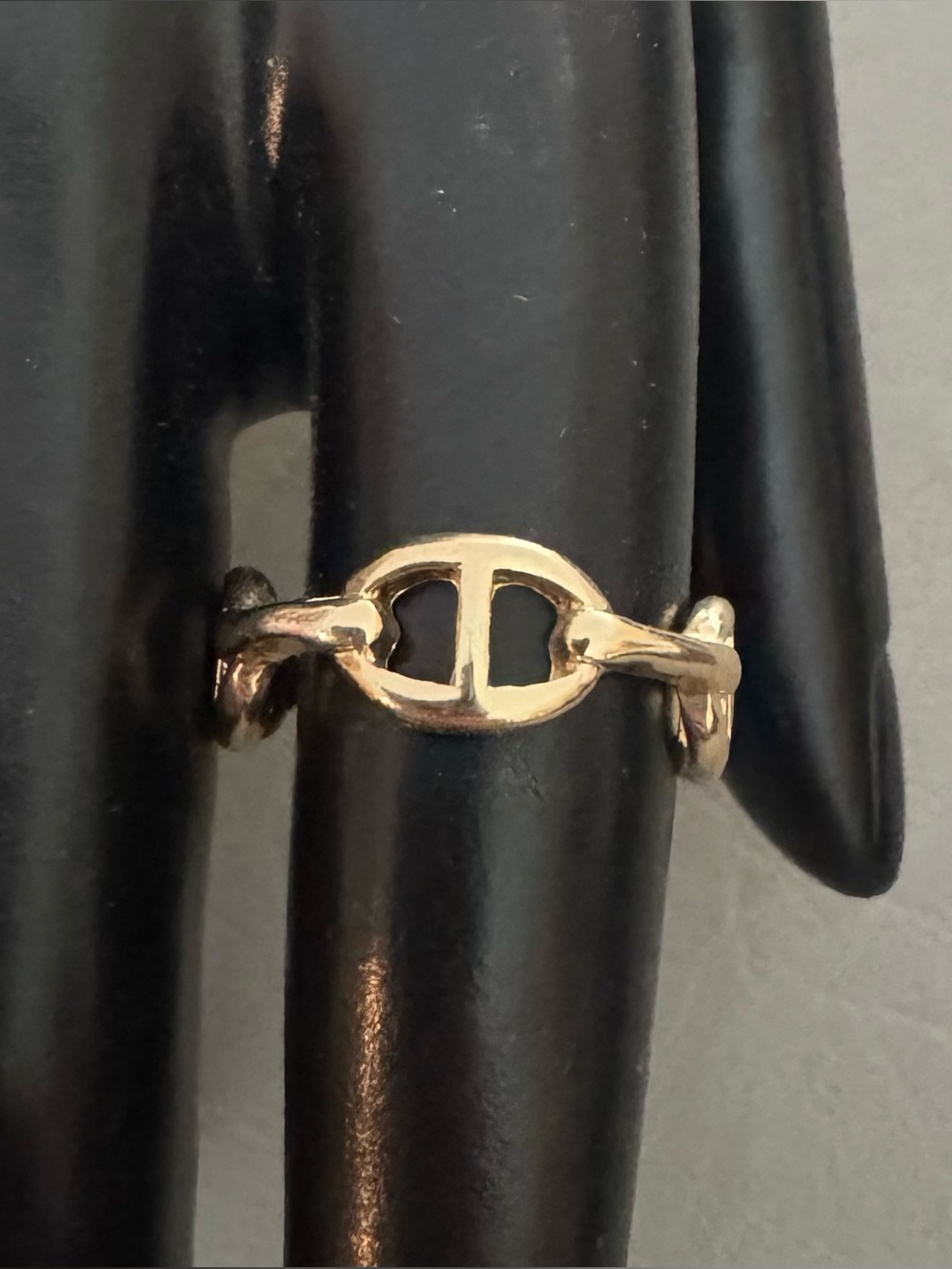 Gold tone ring